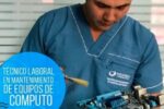 Joven estudiando el técnico en mantenimiento de computadores